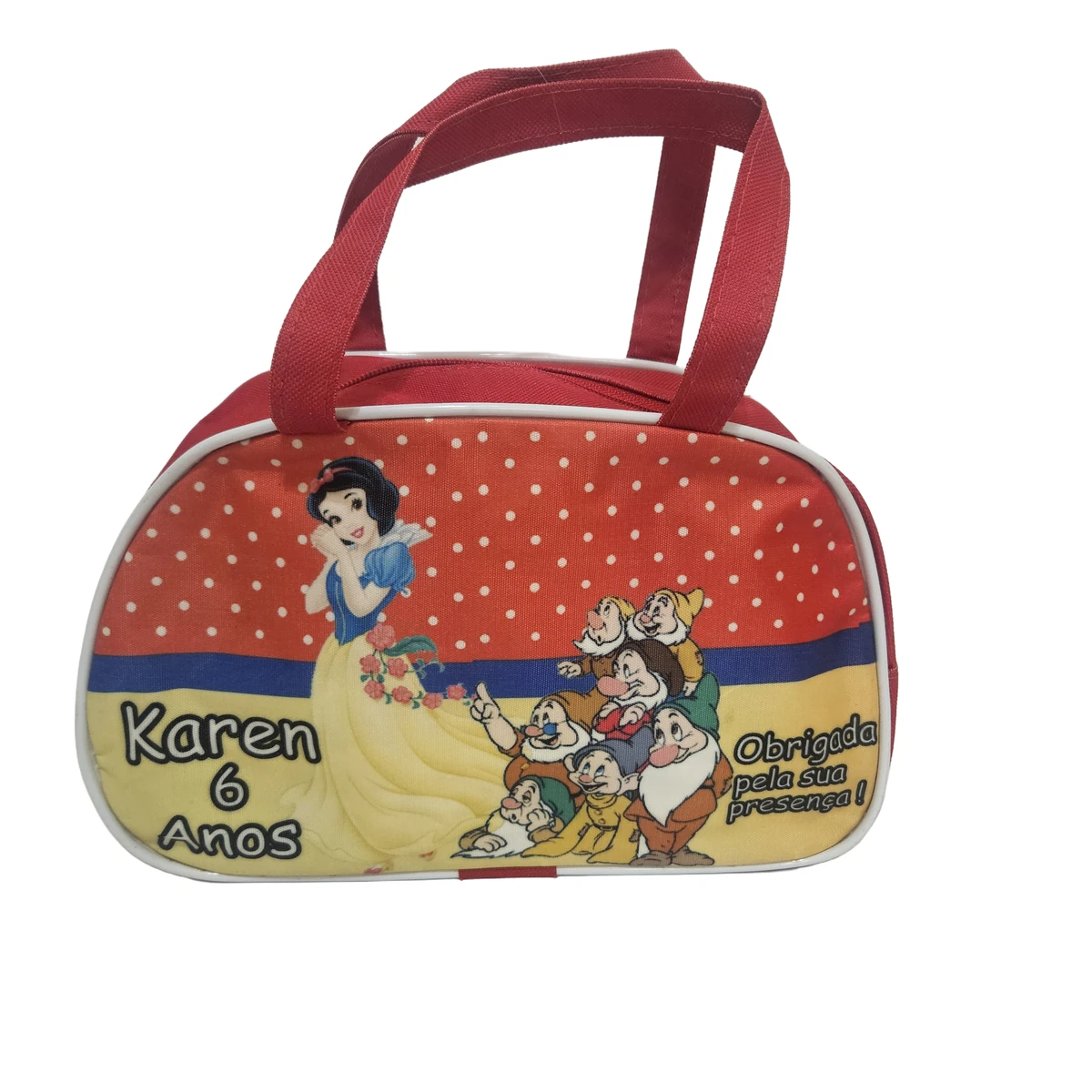 Necessaire lembrancinha personalizada tema Branca de Neve em São José dos Campos